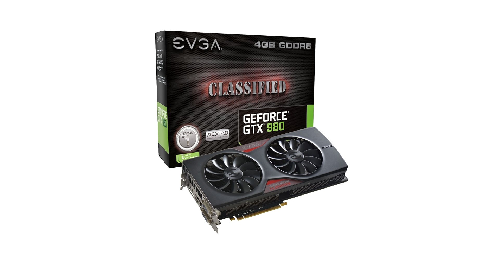 Amazon.com: EVGA GeForce GTX 980 4GB CLASSIFIED GAMING ACX