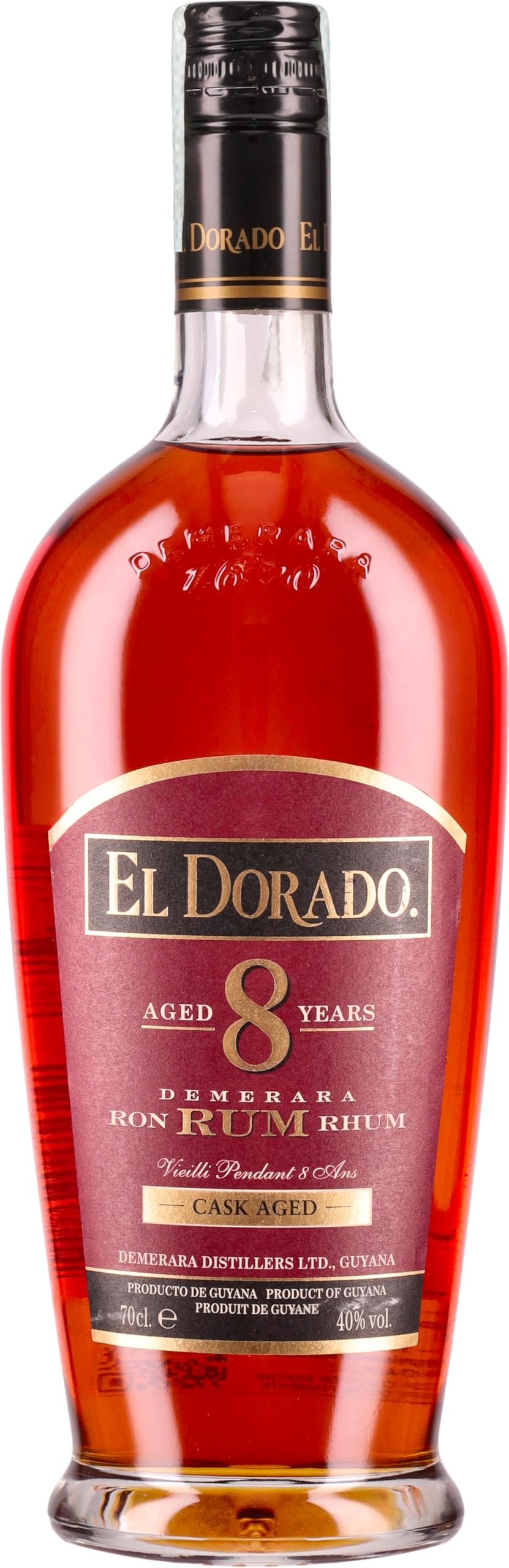 El Dorado 8 Jahre Rum (1 x 0.7 l)