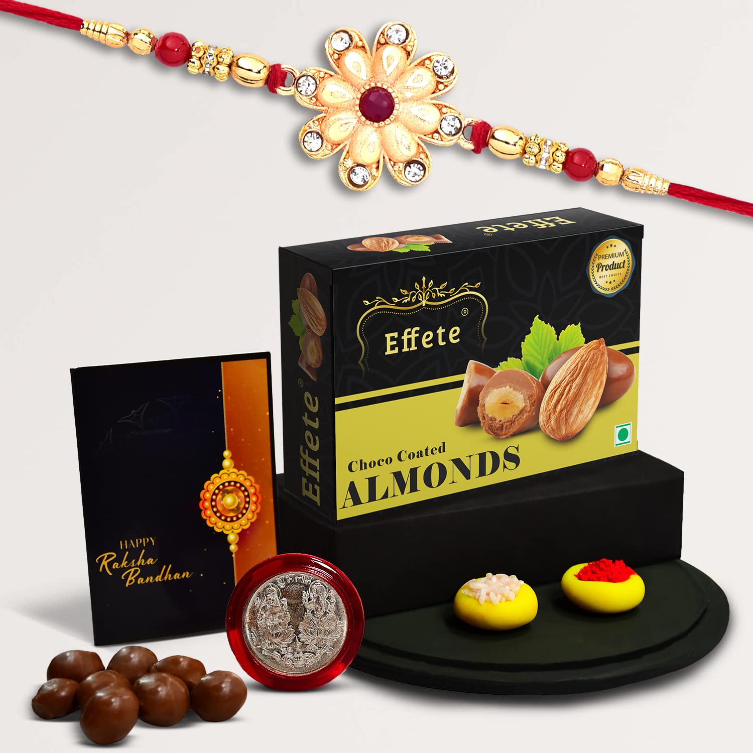 See full amazon price history chart for DeoDap Multicolor Bracelet/ Rakhi (K1_286_CA32) & Effete Chocolate Almonds with Silver Color Pooja Coin, Roli Chawal & Greeting Card, Occasion, Rakhi Combo with card and chocolate, chocolates gift pack, Rakhi & Chocolate for brother, rakhi with gift, DeoDap Multicolor Bracelet/ Rakhi (K1_286_CA32) & Effete Chocolate Almonds with Silver Color Pooja Coin, Roli Chawal & Greeting Card, Occasion, Rakhi Combo with card and chocolate, chocolates gift pack, Rakhi & Chocolate for brother, rakhi with gift, (B08CC4DRQD) Amazon Price History, Amazon Price Tracker