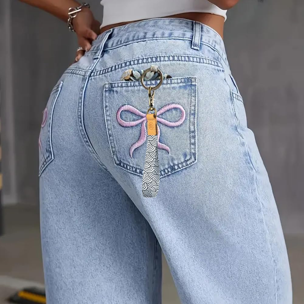 Cute Wrist Lanyard for Keys, Keychain, Wallet, Id Holder, Cell Phone, Wristlet Lanyard Key Chain Holder - Image 6