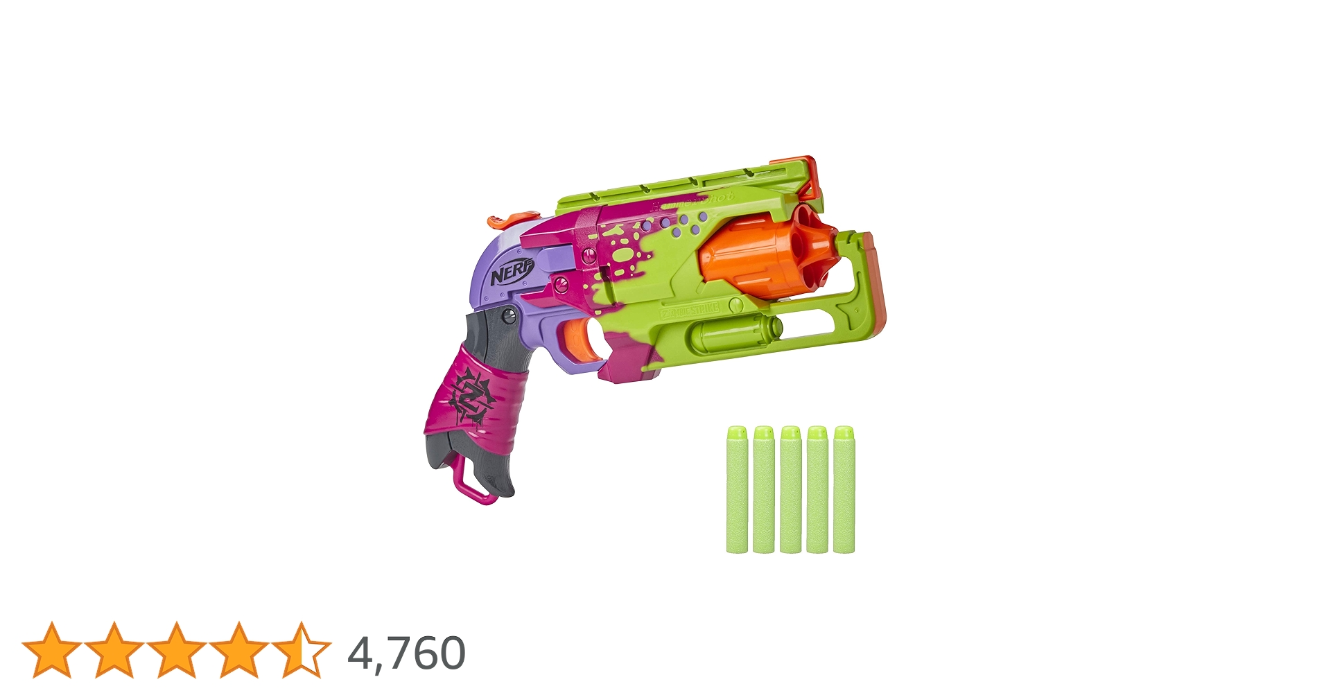 Amazon.co.jp: NERF ゾンビストライク ハンマーショットブラスター