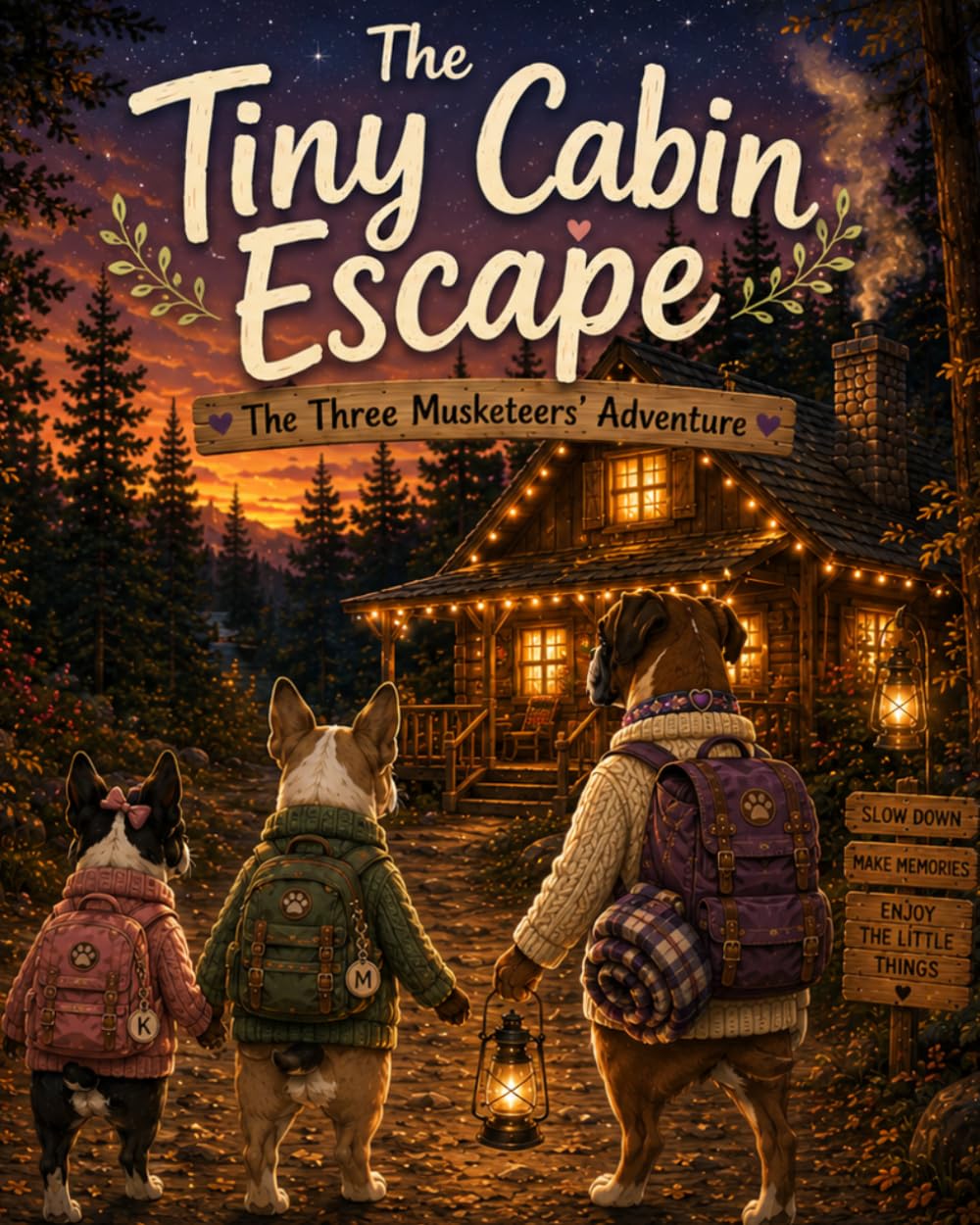 The Tiny Cabin Escape: The Three Musketeers Adventure (The Three Musketeers: Life’s Ups and Downs)
