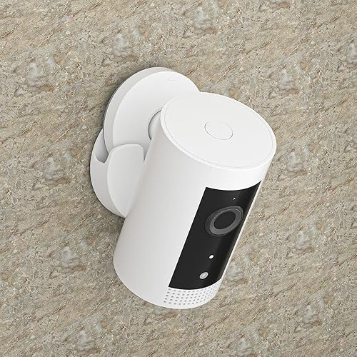 Miniatura 5 de Holicfun Soporte adhesivo para cámara interior Ring (2 y 1 generación), paquete de 2, color blanco