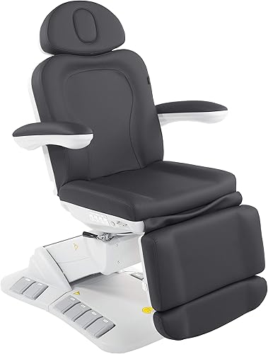 Palma Electric Medical - Mesa de tratamiento de spa (NEGRO)