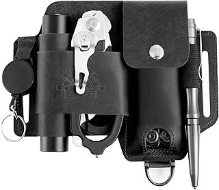 Frieyss EDC Multitool Sheath for Belt, Premium EDC Pocket Organizer Pouch for Leatherman and Gerber Multitool