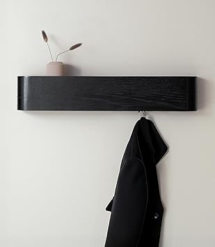 Amazon.com: Kazai. Wall-Mounted Coat Rack 'Toke' - Modern Design Coat ...