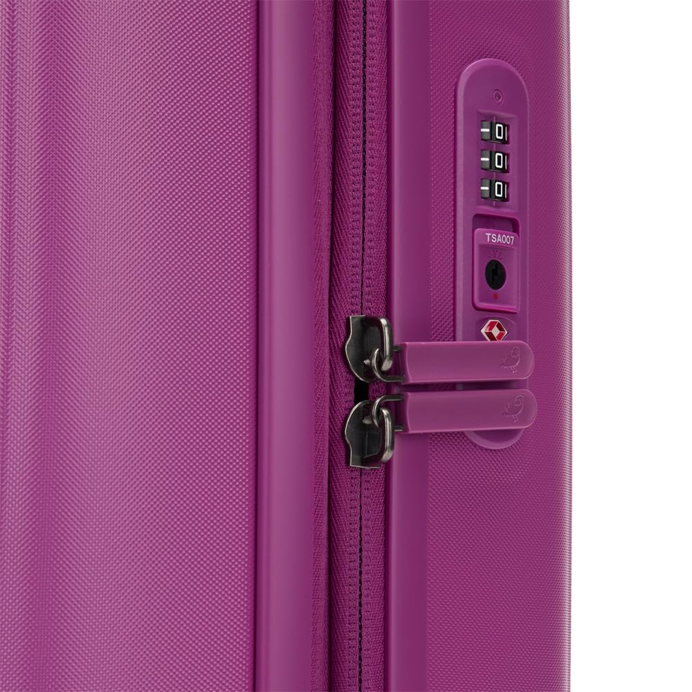 Mandarina Duck carrello Logoduck + Expandable Cabin Trolley Digital Pink porpora