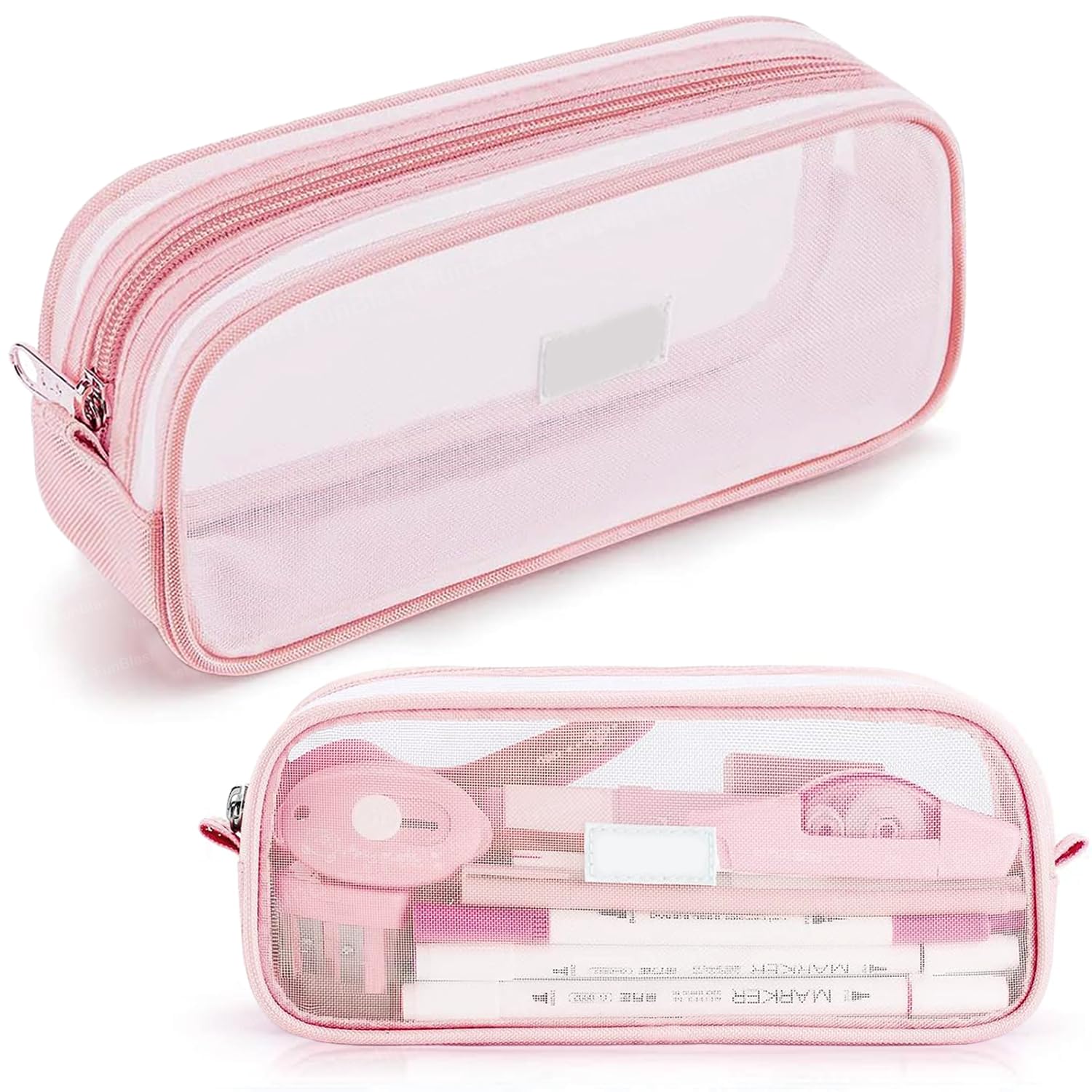 See full amazon price history chart for FunBlast Pen Pencil Case, Transparent Pencil Pouch with Zipper Closure Portable Clear Makeup Pouch, Large Capacity Pencil Bag, Stationery Bag for Students Girls Adults Office (Pink) FunBlast Pen Pencil Case, Transparent Pencil Pouch with Zipper Closure Portable Clear Makeup Pouch, Large Capacity Pencil Bag, Stationery Bag for Students Girls Adults Office (Pink) (B0DFCF1SYT) Amazon Price History, Amazon Price Tracker