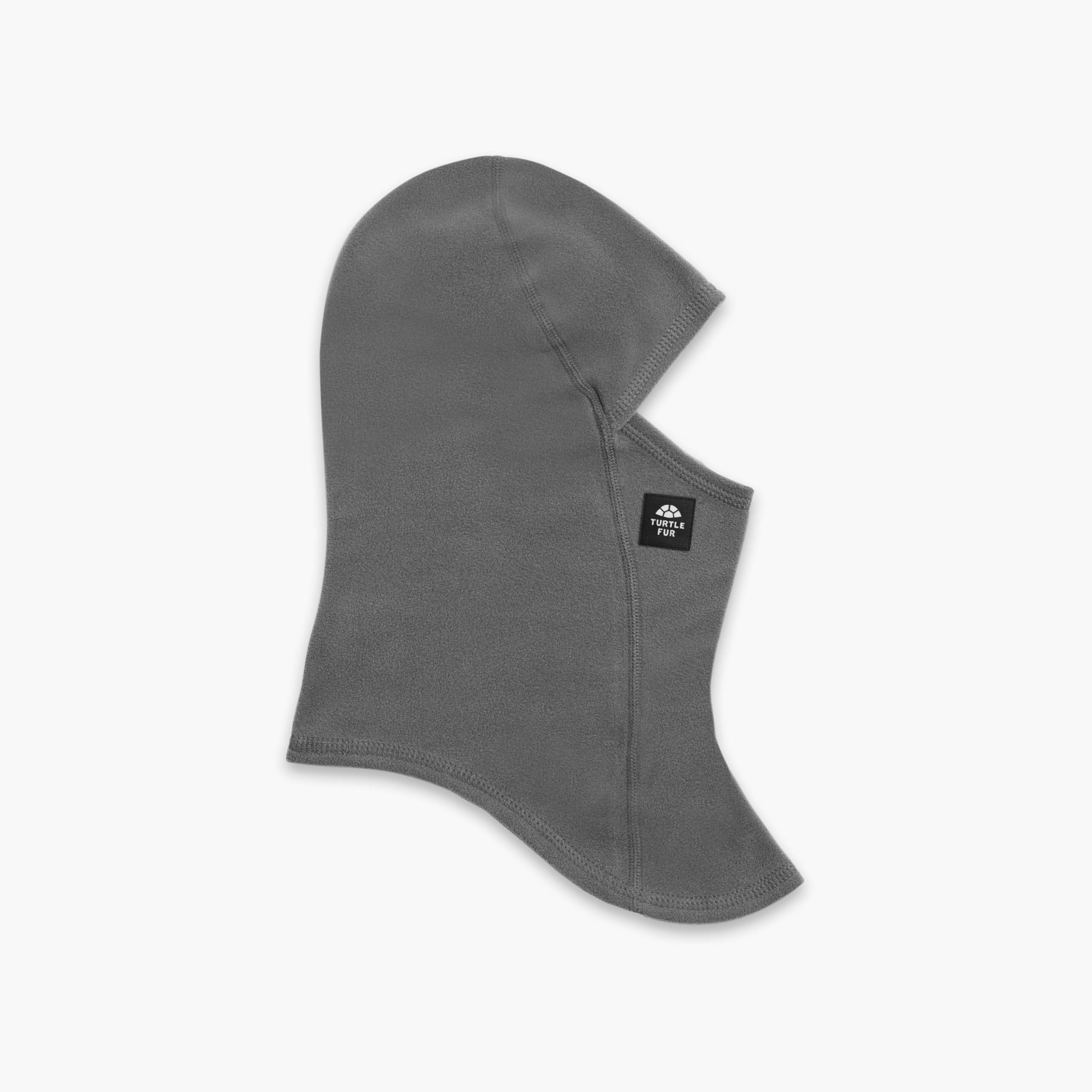 Turtle Fur Recycled Micro Fur Fleece MaxClava Single-Layer Performance Balaclava, Graphite