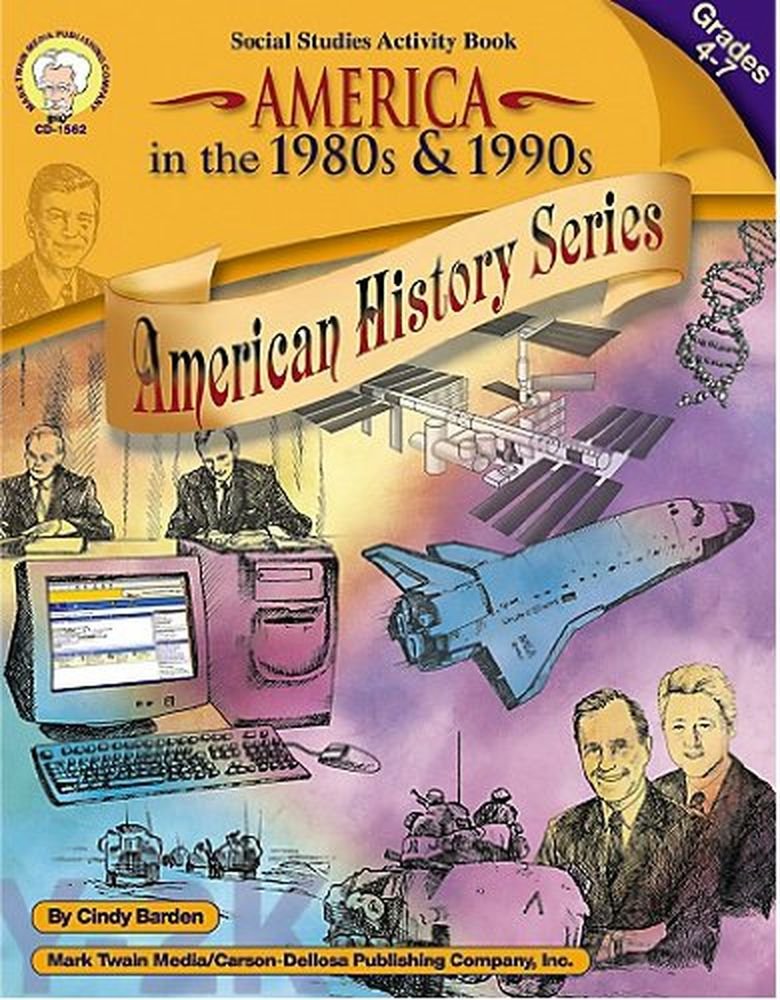 America in the 1960s & 1970s US History Workbook, Grades 4-7 American History Lessons on the Civil Rights Movement, President John F. Kennedy, the ... War (64 pgs) (American History Series) Barden, Cindy