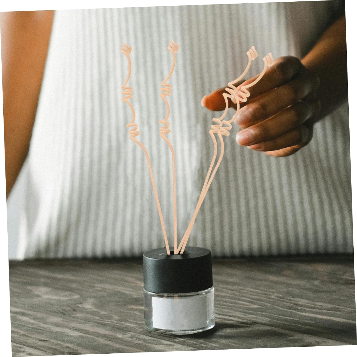 Xmas 20pcs Spiral Rattan Reed Diffuser Sticks for Home Fragrance