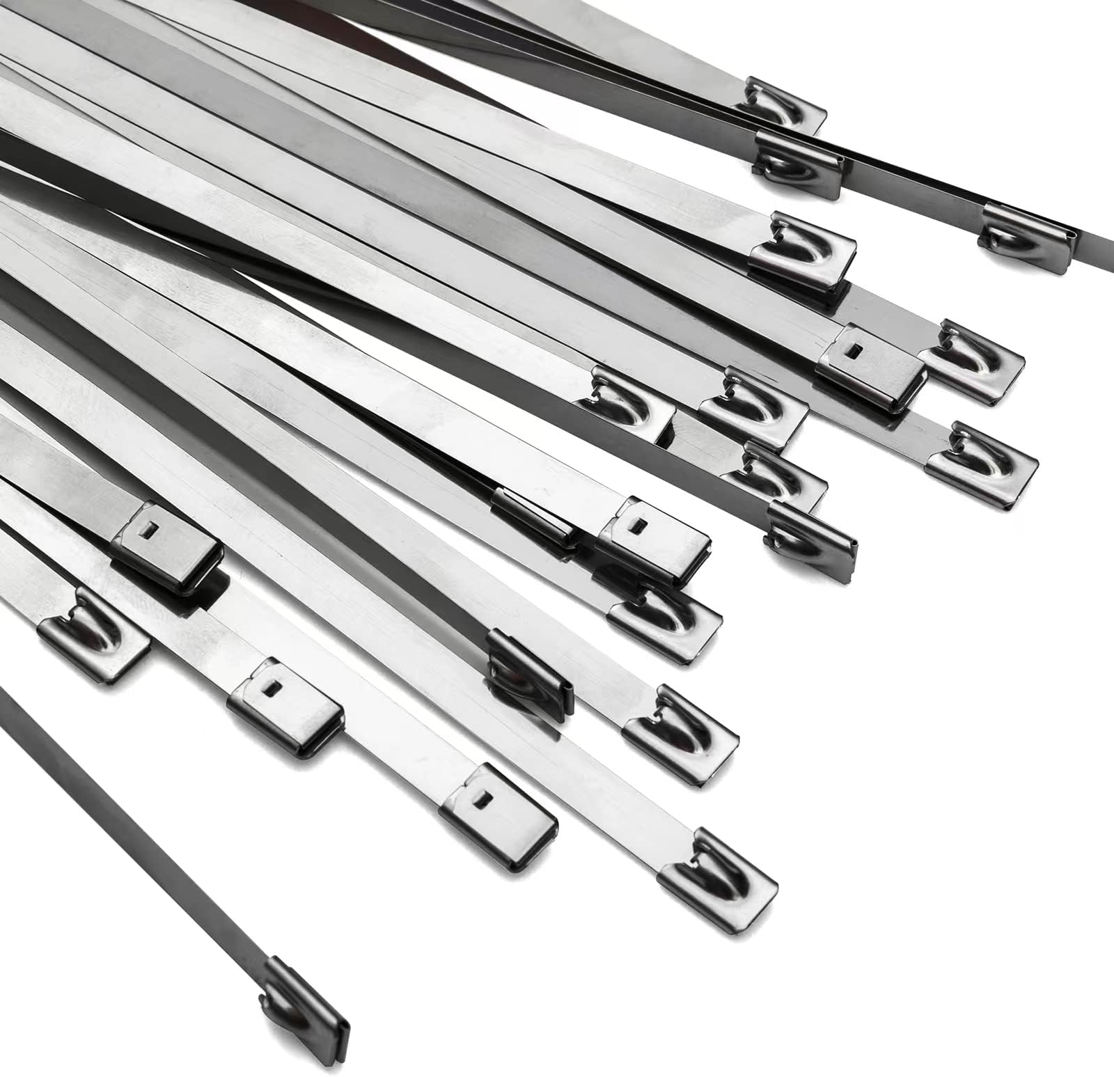 OFFO 結束バンド ステンレスバンド 7.9mm×600mm×30本入 100％ステンレススティール製の結束ばんどです 耐候性・耐紫外線・耐食性 屋内外での使用など極めて厳しい条件での使用に最適600mm(30本セット)