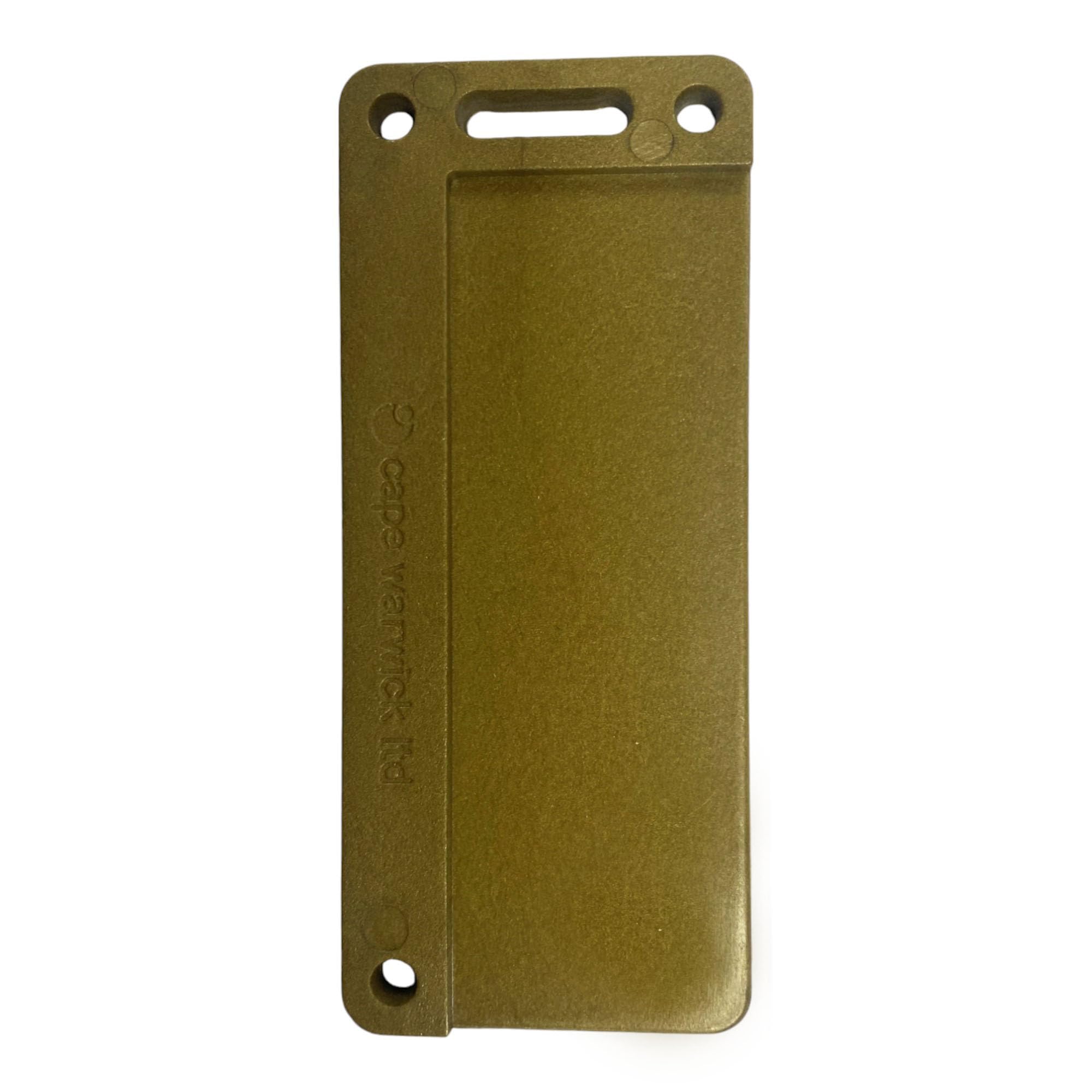 Cape Warwick Ltd Identification Labelling Tags Product, Tray, Key Tag, Luggage Tag, Care Home, Care, Medical Identification Tag, Marking System, Eyelet Hole (Gold, Large (90mm x 38mm))