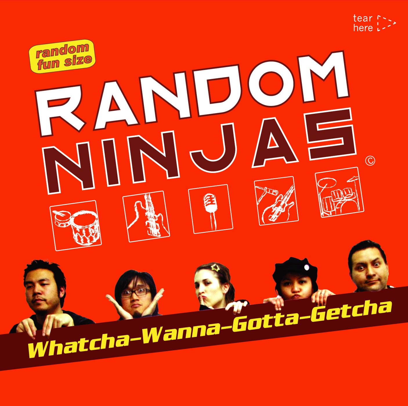 Random Ninjas - Whatcha-Wanna-Gotta-Getcha - Amazon.com Music