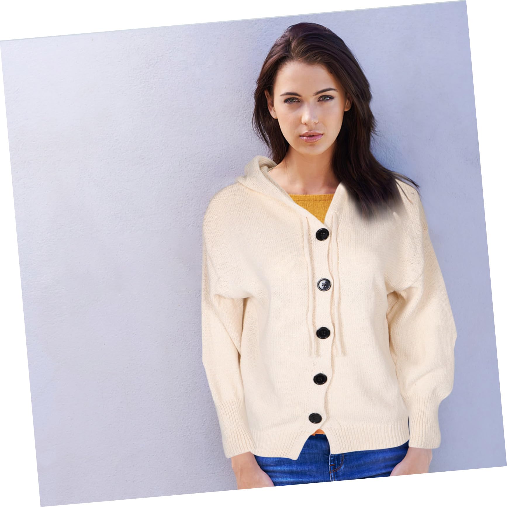 FOMIYES Gilet Long pour Femme avec Ouverture Devant Maille Douce Confortable et Polyvalent pour Toutes Les Occasions