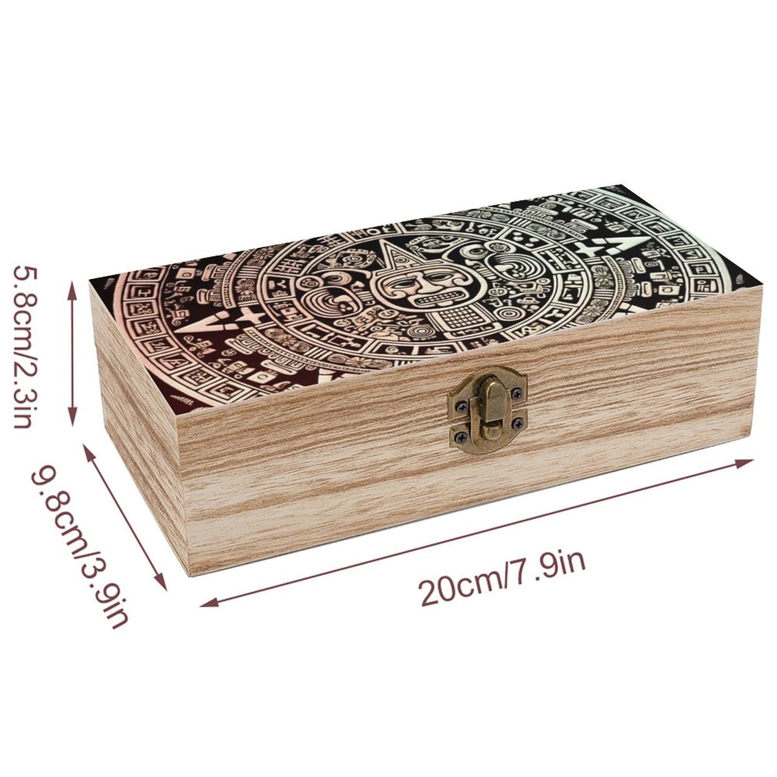 Amazon.com: QWJKM Mayan Calendar End Of The World Wooden Storage