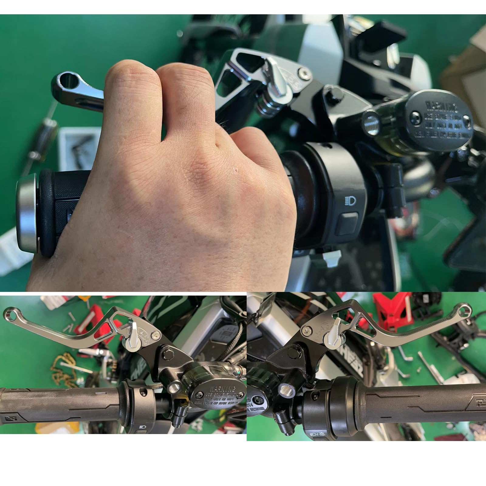 リール no lunch time CNC Brake And Clutch Adjust Short Lever For 2016-2020 2018