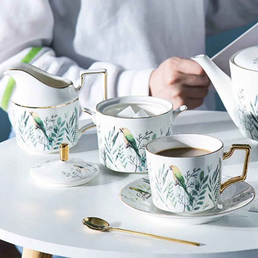 昭和レトロ　ティーセット 新品未使用 昭和レトロ ティーカップセット 西洋 - メルカリ