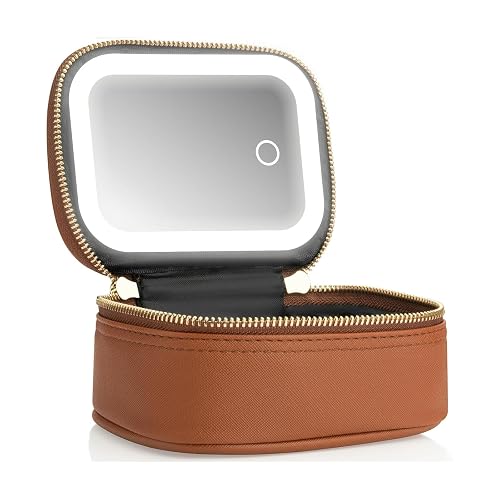 Extrei Gent Mini Makeup Bag with Led Mirror