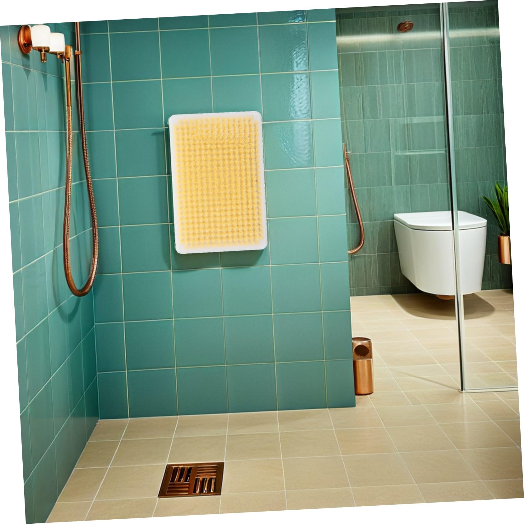 FOMIYES 2 Pezzi Spazzola Esfoliante Da Parete Per Doccia Spugna Esfoliante Da Bagno Da Doccia