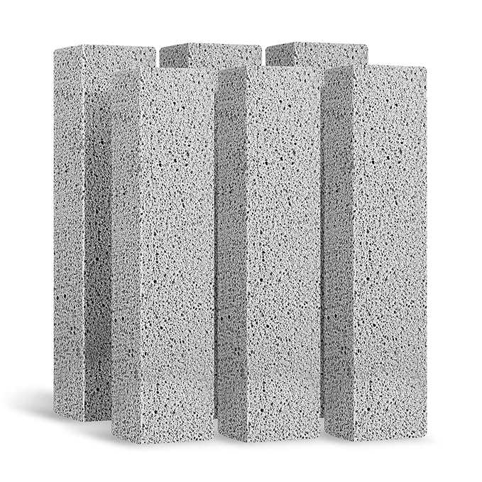 Bitrexup Pumice Stone for Toilet Cleaning Bowl Stick,Powerfully Cleans Hard Water Rings?Calcium Buildup & Stains, Suitable for Cleaning Toilet, Bathtubs, Kitchen Sink, Grill (2) (B0D4F5B2YR) Amazon Price History, Amazon Price Tracker