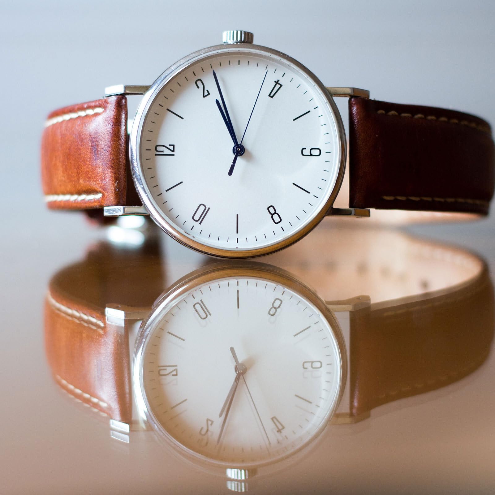Lente de Vidrio para Reloj Redonda de Vidrio 1mm Repuesto