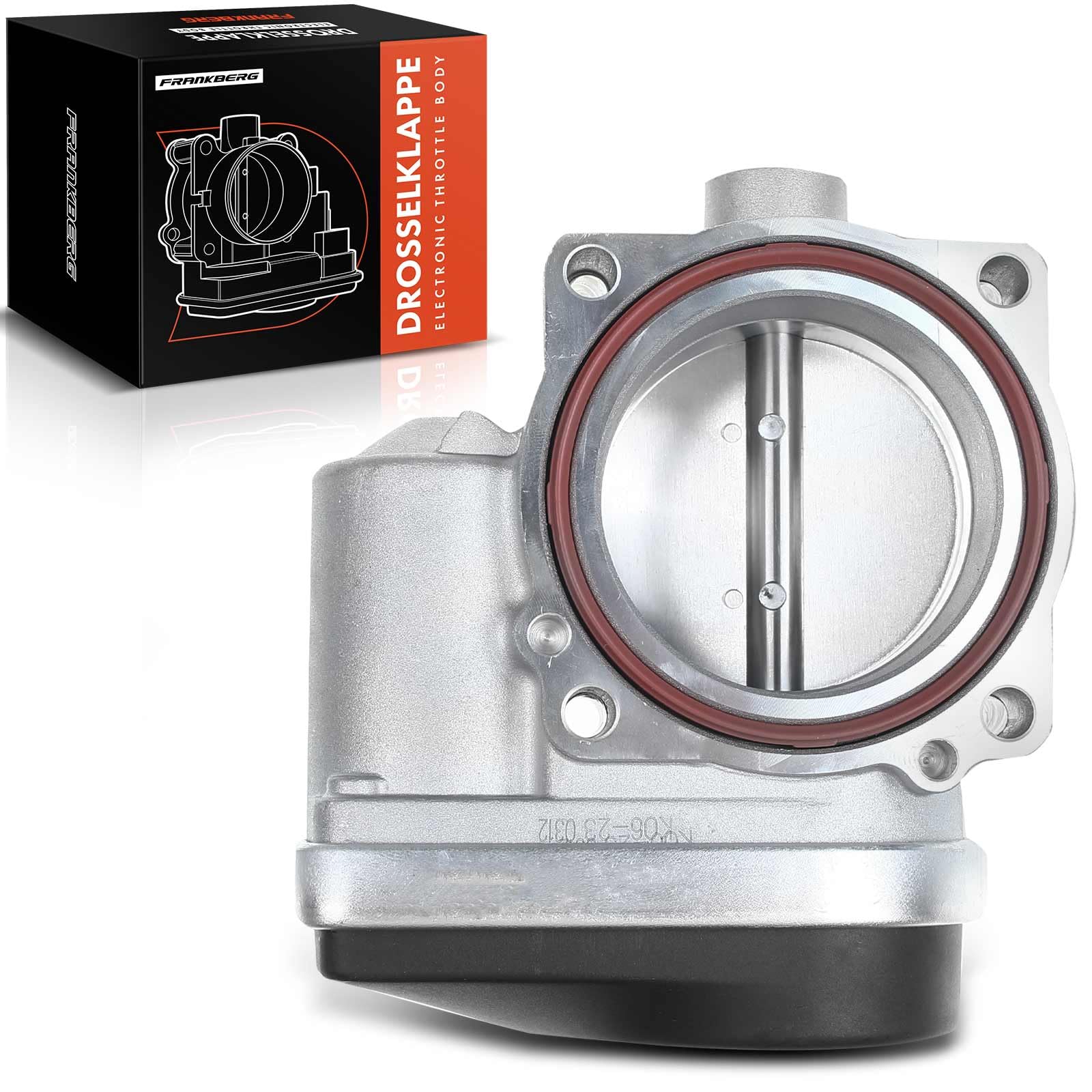 Frankberg Válvula de mariposa Cuerpo de mariposa Gasolina Compatible con Serie 3 Compact E46 1.8L Serie 3 E46 2.0L Serie 3 E46 1.8L Serie 3 Touring E46 2.0L Serie 3 cabrio E46 2.0L 408238422003Z