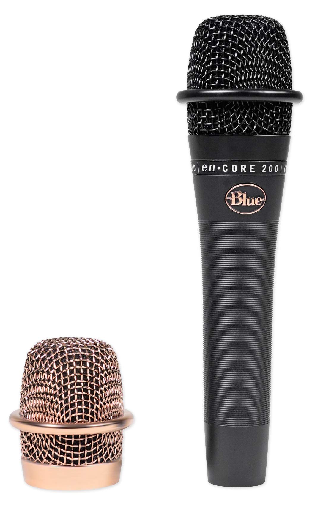 BLUE Encore 200 Studio Grade Phantom Powered Active Dynamic Microphone Black