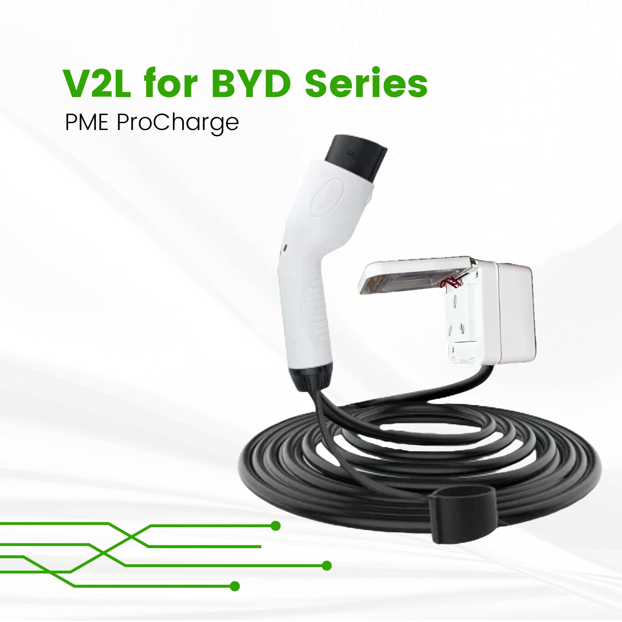 PME V2L Vehicle-to-Load for BYD Cars | Upto 2.5kW Load | 16A