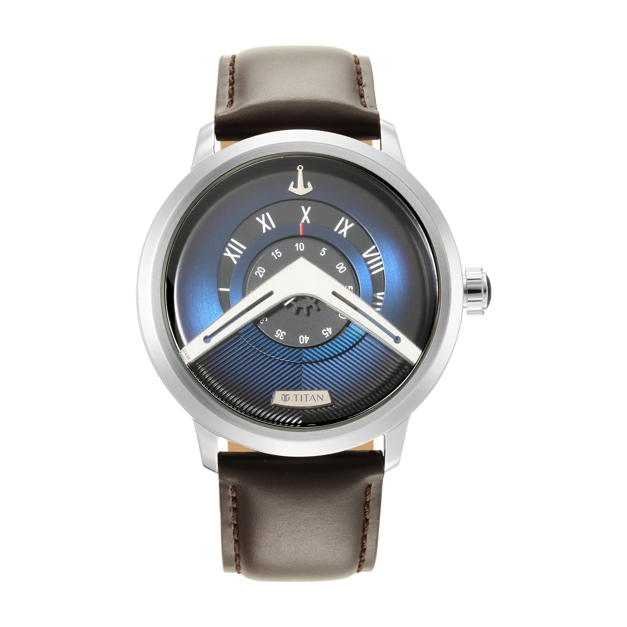 Titan Analog Blue Dial Leather Mens Watch-1828Sl01 (B09LVBH3LG) Amazon Price History, Amazon Price Tracker