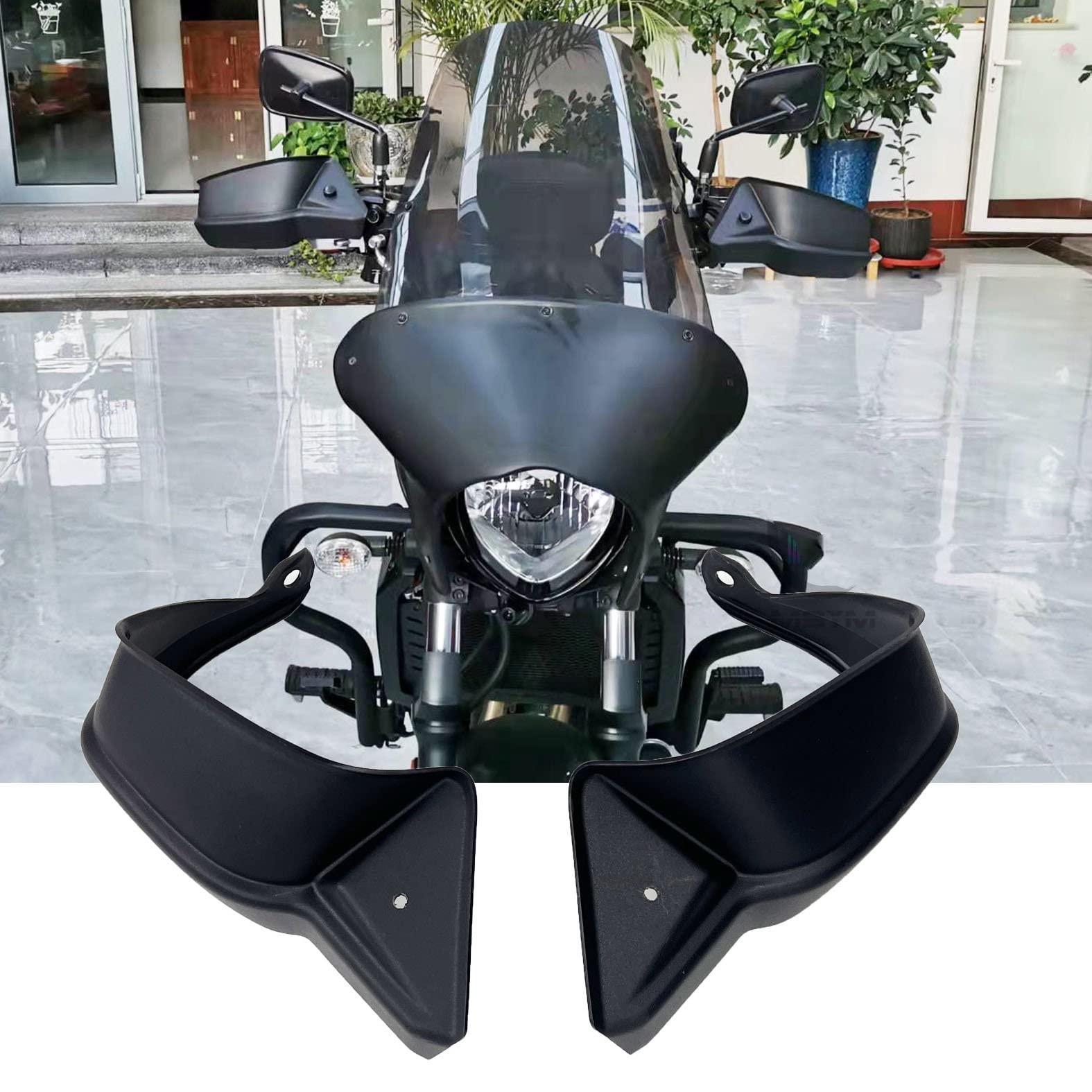 IITA Protection des Mains Moto pour Kawasaki pour Vulcan S 650 2015-2022 Planche Garde-Main Coupe-Vent Garde-Main Pare-Brise Moto protège Main Moto