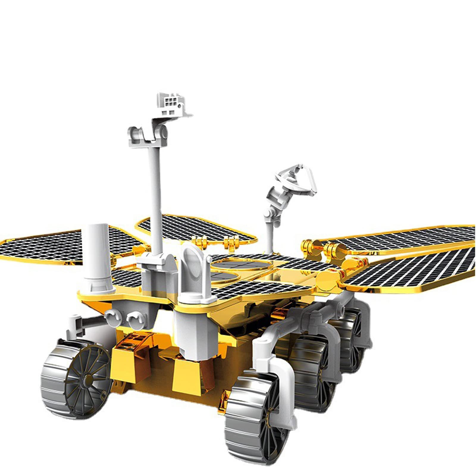 STEM Space Toys Projects, DIY Solar Power Mars Rover Car Toys.aldult