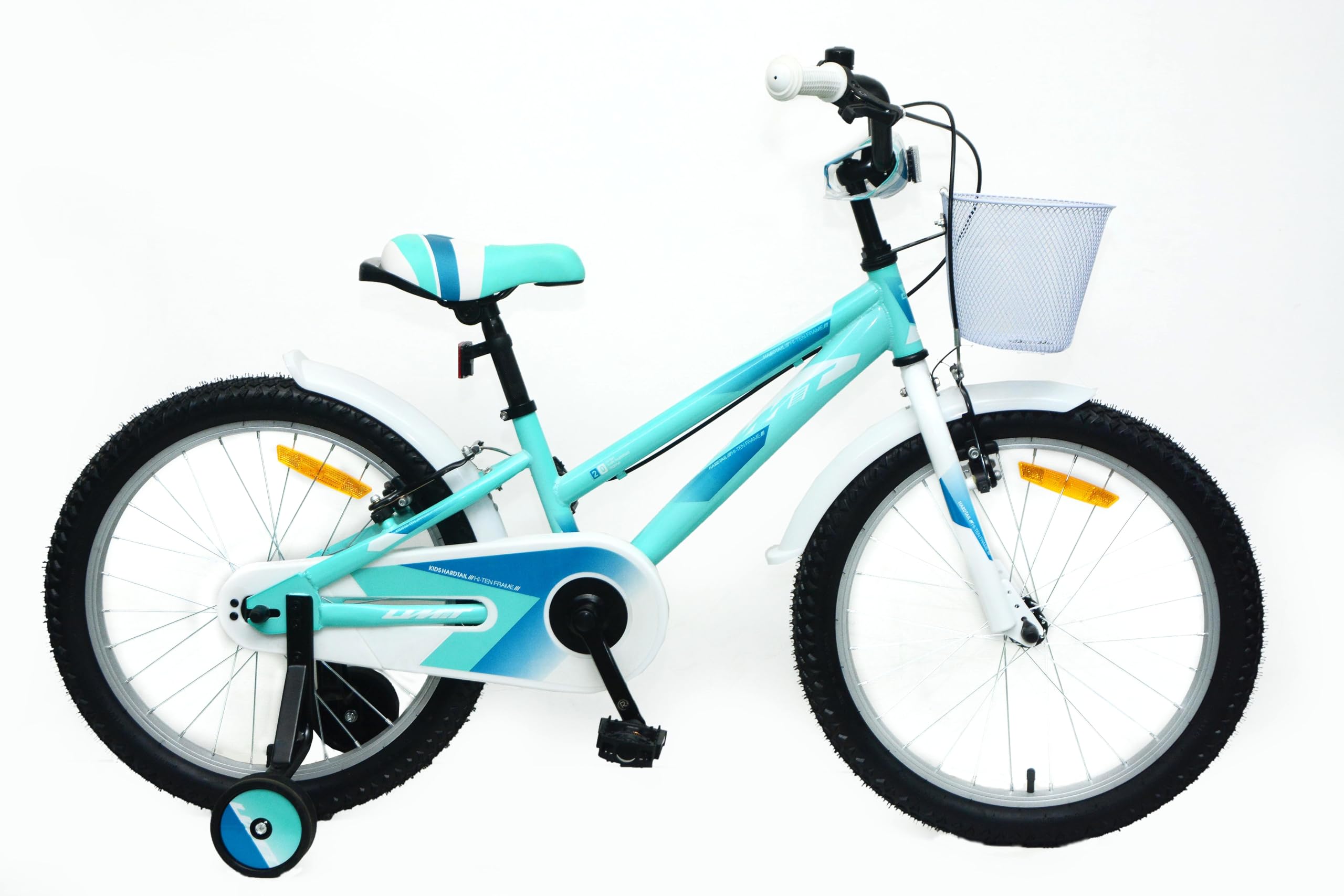Bicicleta 20 Pulgadas niña | Bicicleta niña 6-9 años + Frenos V-Break + Estabilizadores + Cuadro Acero | Segura y Resistente