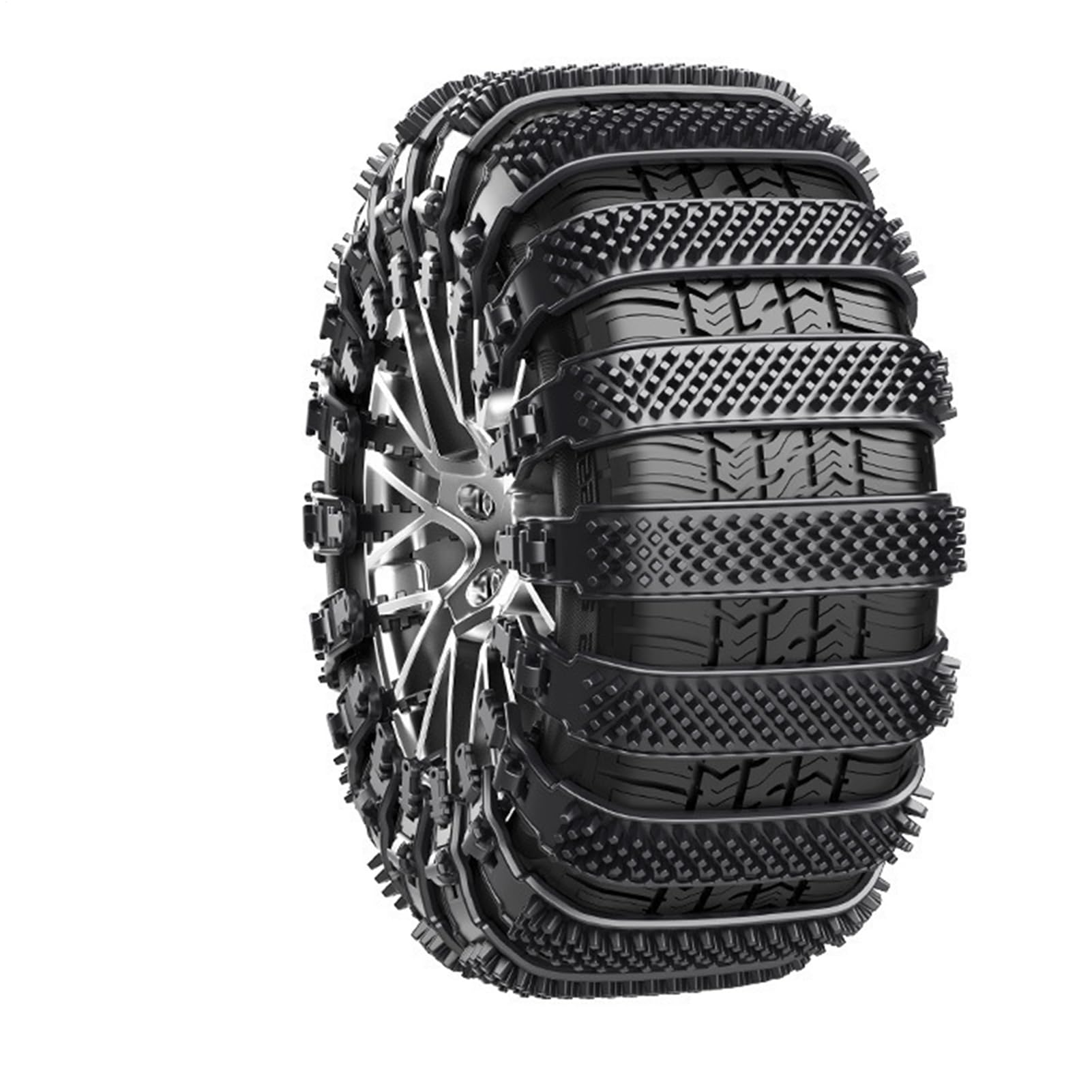 Cadenas Para La Nieve 10 Piezas De Correas Ajustables Antideslizantes Para