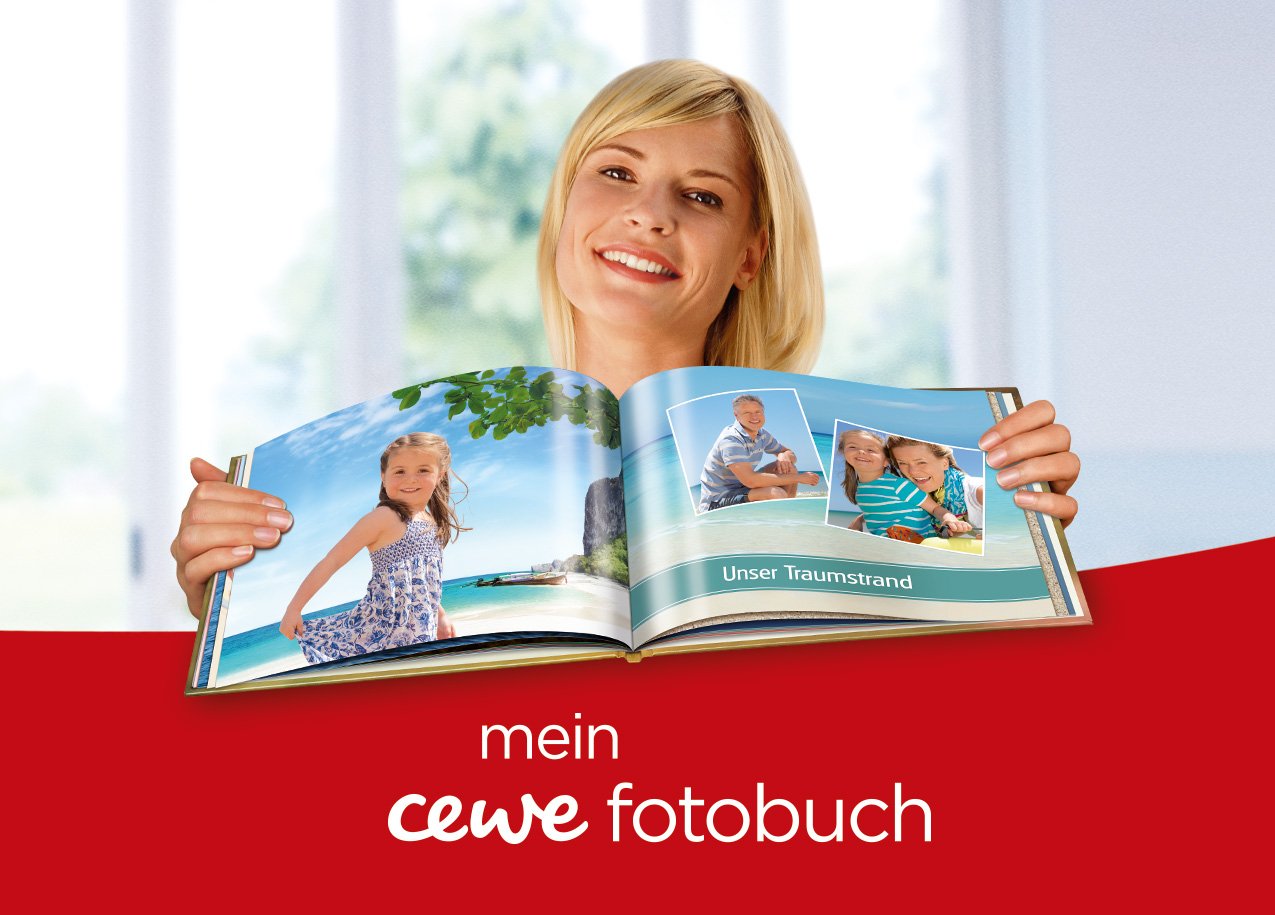 CEWE Geschenk Gutschein FOTOBUCH oder ein anderes Foto Produkt Ihrer 