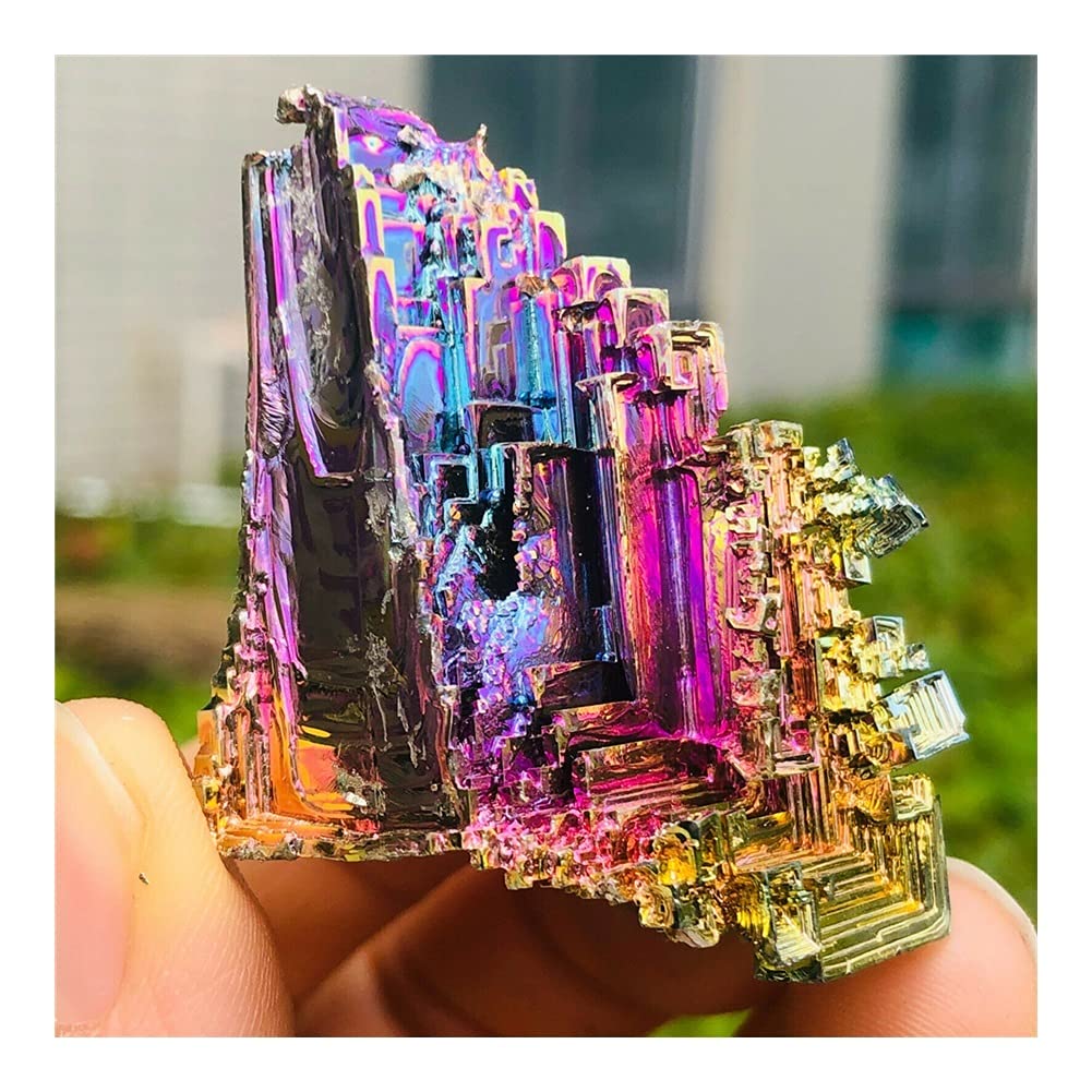 絶品　ビスマス結晶　未来都市　756g 超特大【レインボーファクトリー】 絶品 ビスマス結晶 未来都市 756g 超特大【レインボー