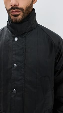 Barbour Men's Bedale Modern Check Wax Jacket