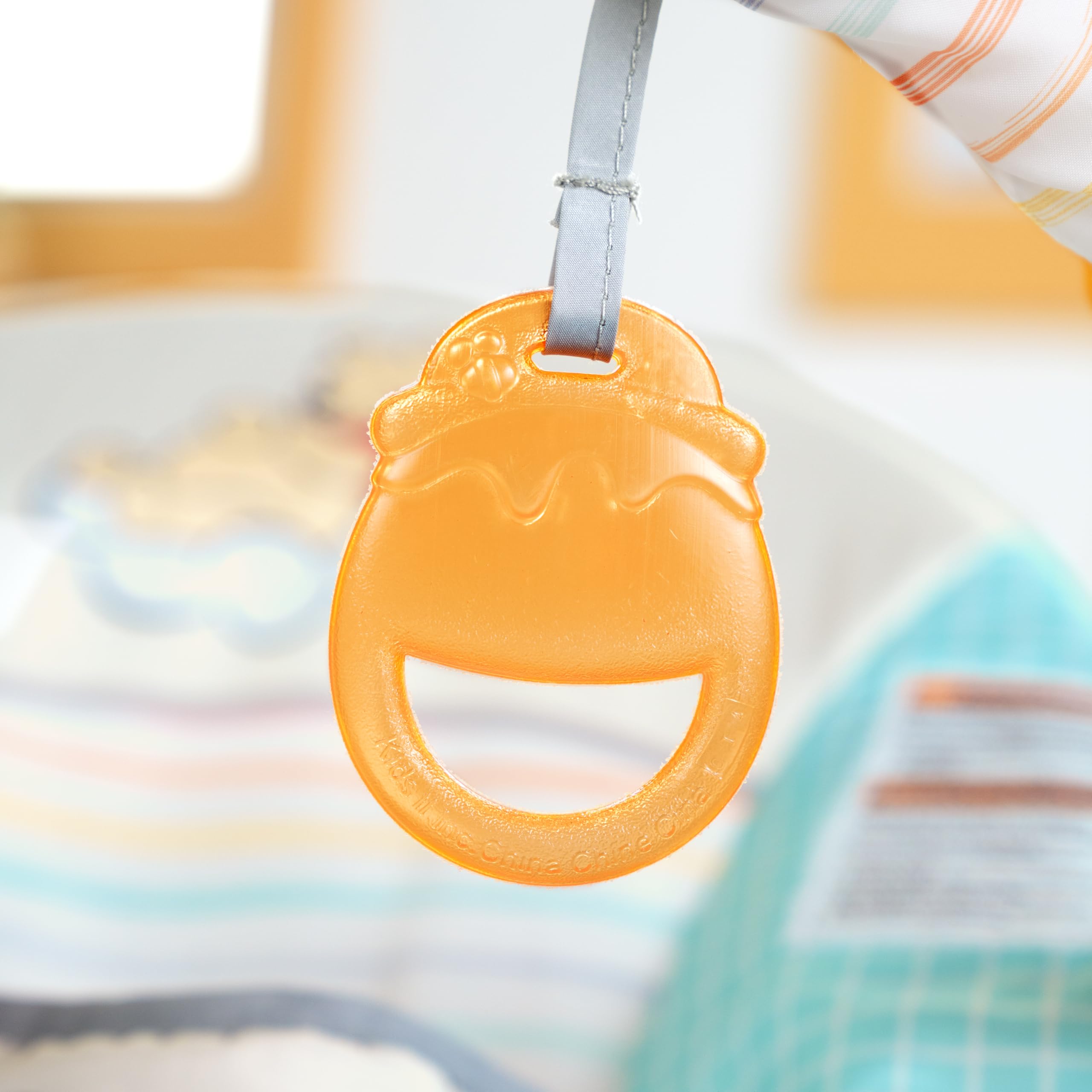 Disney Baby Winnie l’Ourson Hunny Hues – Transat Vibrant Bébé avec Arche et Jouets, Unisexe, Dès la Naissance