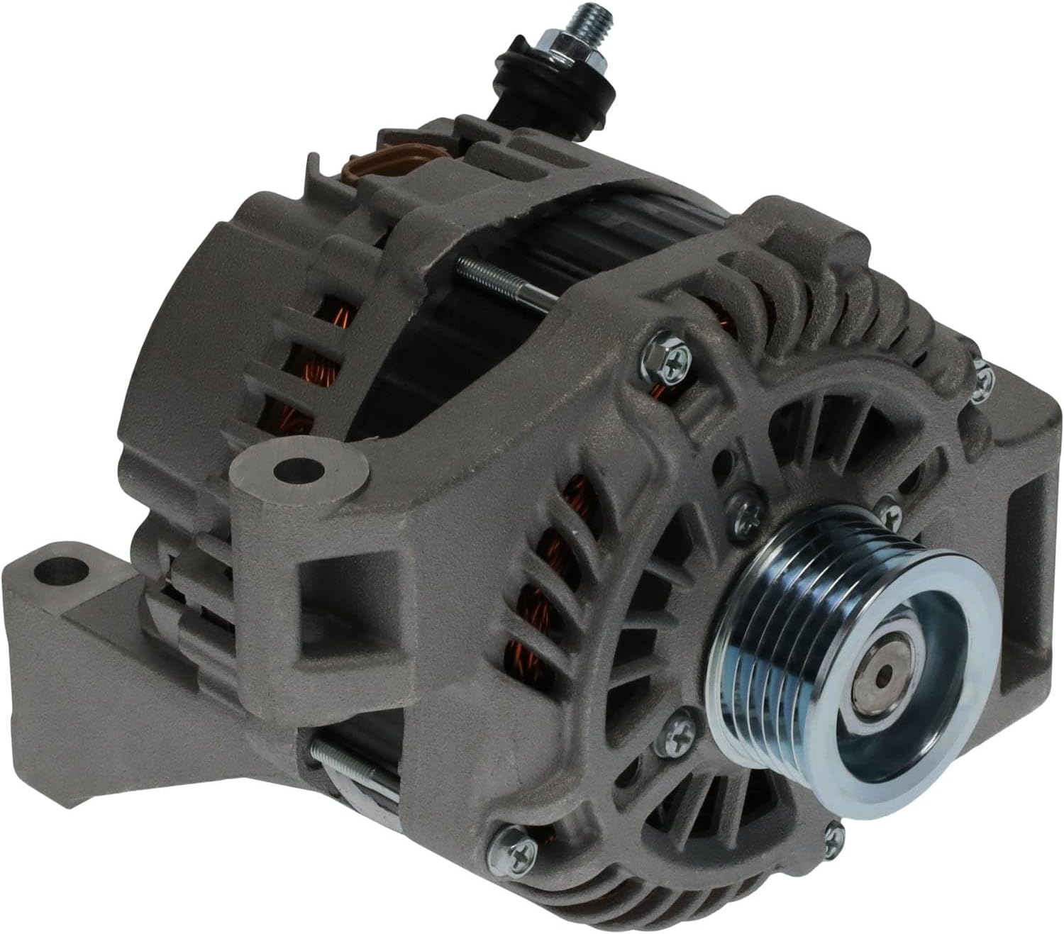 OEG Parts New Alternator Compatible With Mazda 3 3II 5II 2.0L 10 11 12 13 2010-2013 LF8J-18-300 LF8J-18-300R00 A2TJ0791 LF8J