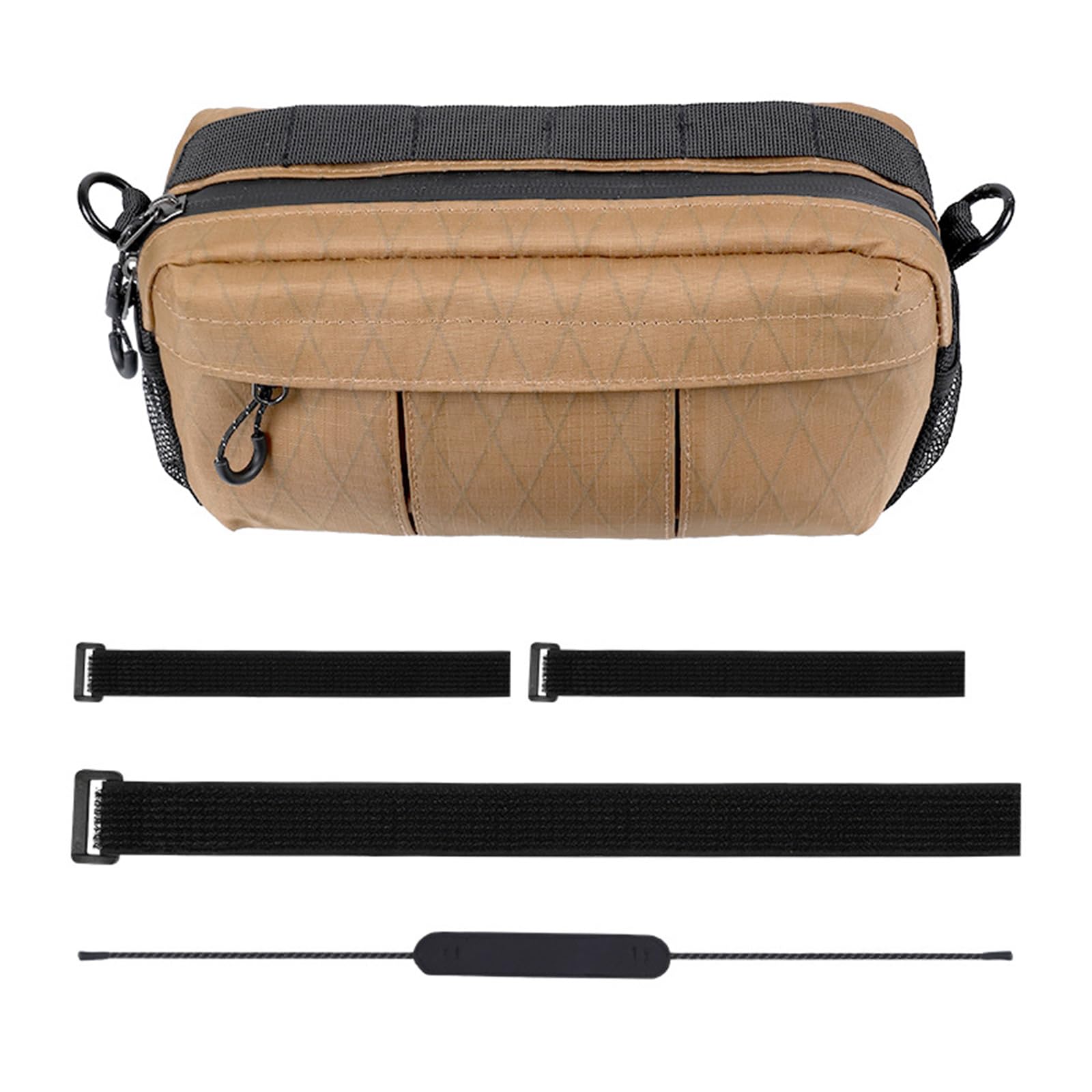 Borsa impermeabile per manubrio bici da strada, anteriore leggera, per mountain bike, moto, grande capacità di stoccaggio