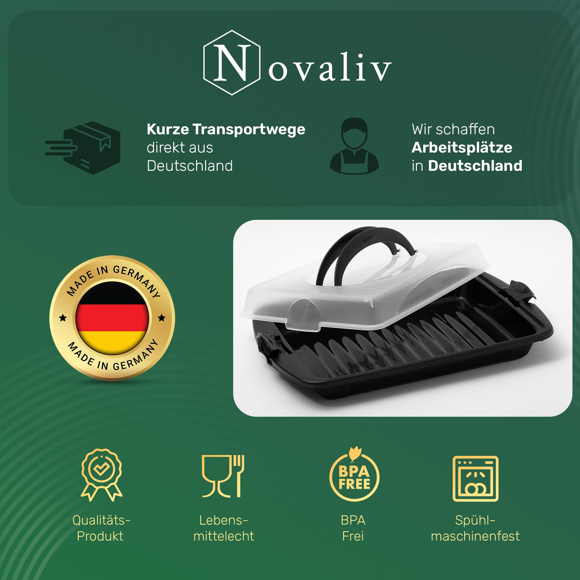 Novaliv Lot De 6 Petites Boîtes De Rangement Empilables Avec Couvercle