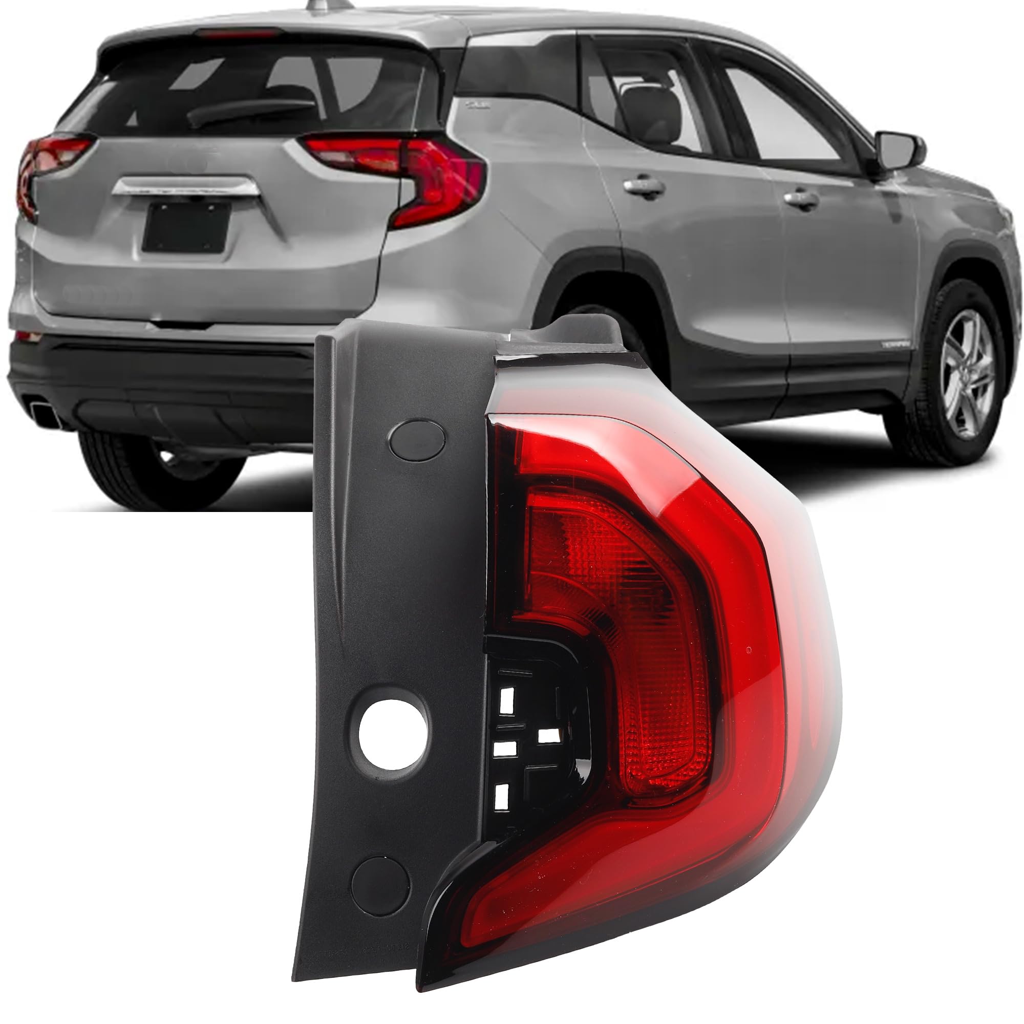 Photo 1 of Dasbecan Right Passenger Side Tail Light Assembly Rear Lamp Compatible with 2018-2021 GMC Terrain