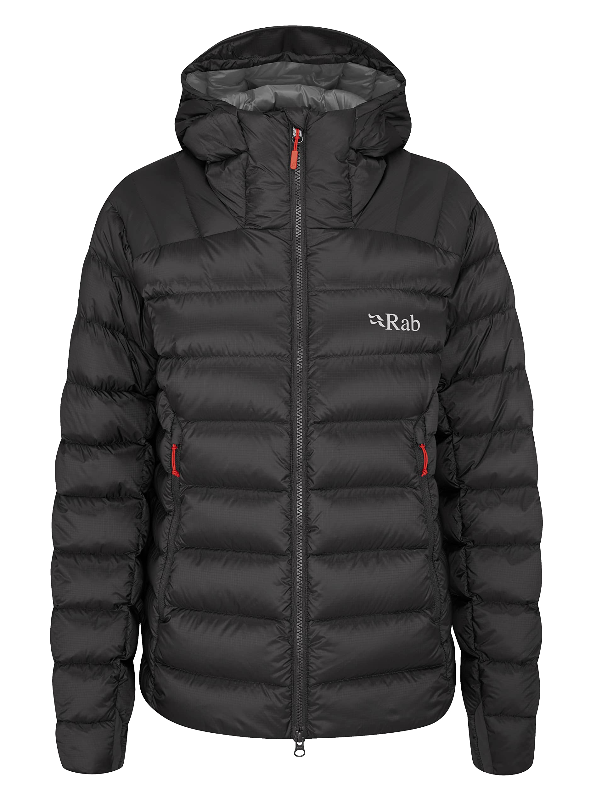 Rab Women's Electron Pro Down Jacket for Climbing & Mountaineering - Anthracite - 12