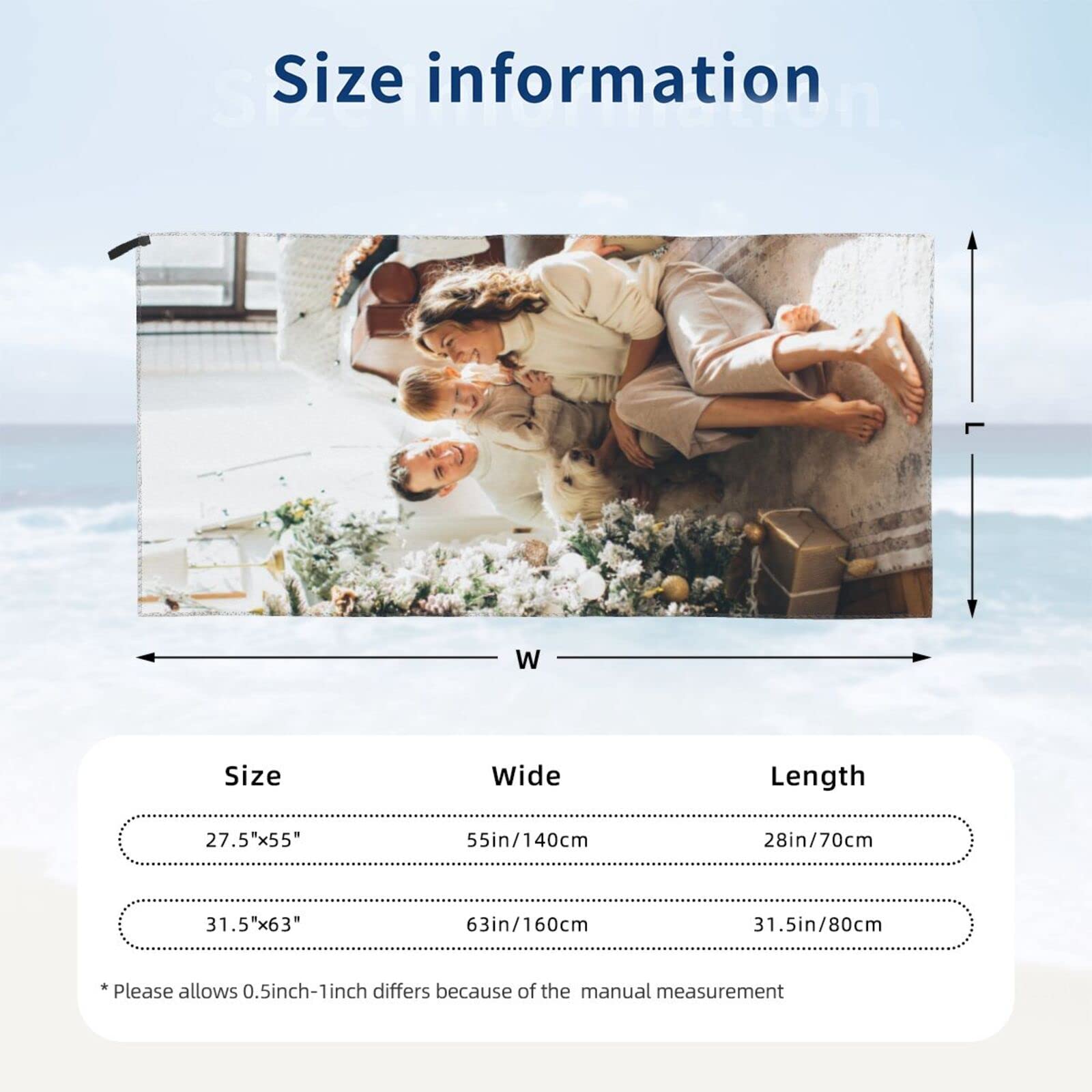 Leisureland Microfiber Bath Beach Pool Towels 27