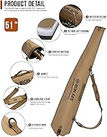 Vista 2 de IRON JIA'S Estuche largo impermeable para rifle 51" x 11" Bolsa seca flotante