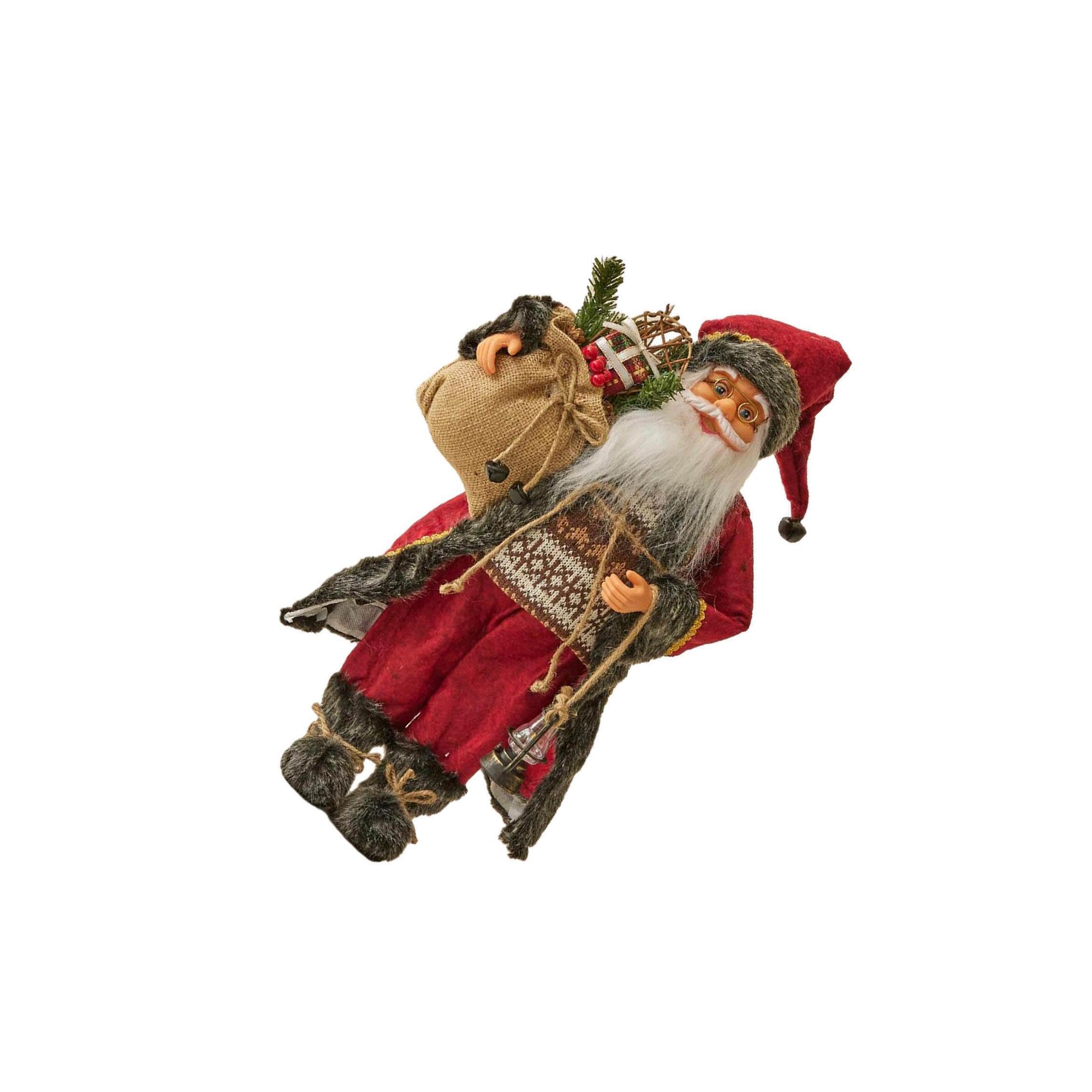 Statuetta di Babbo Natale, bambola, decorazioni festive per lo splendore delle feste, decorazioni di Babbo Natale, ecc., statuetta, per la casa, centrotavola natalizio, artigianato