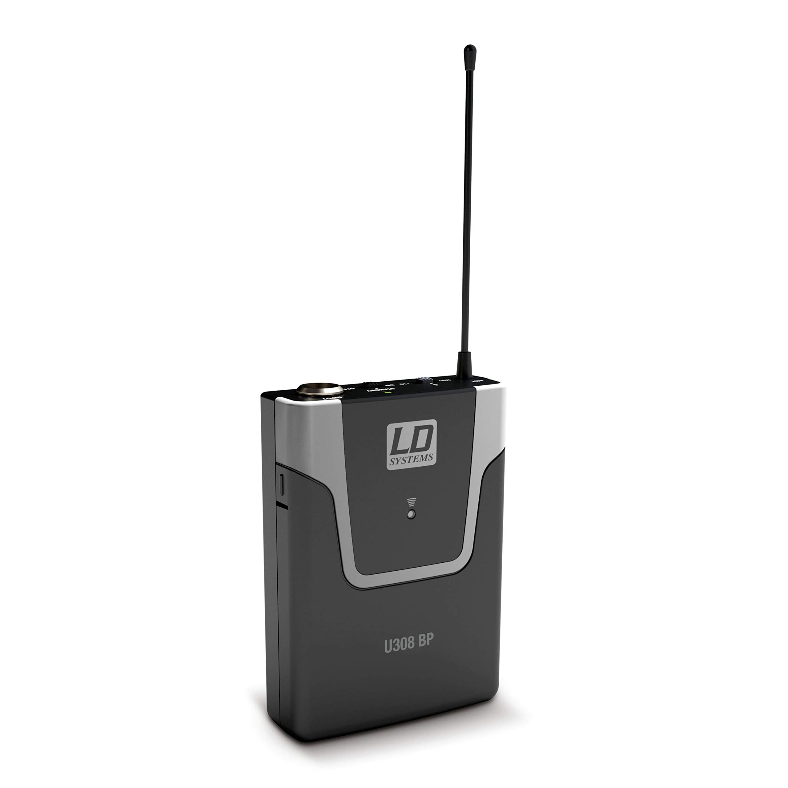 LD Systems U308 BPH - Système de Micro sans Fil avec Émetteur Ceinture et Micro Serre-tête - 863 - 865 MHz + 823 - 832 MHz