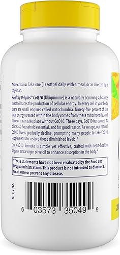 Miniatura 2 de Healthy Origins kaneka COQ10 Gels 200 Mg 150 unidades