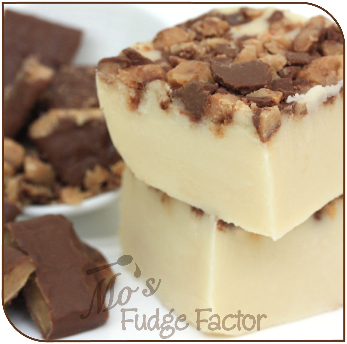 Mo's Fudge Factor, Vanilla Butter Crunch Fudge 2 pounds