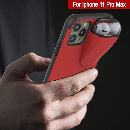 Vista 16 de Punkcase Funda para iPhone 11 Pro Max (serie TopPods) Funda delgada y duradera 2 en 1 diseñada para iPhone 11 Pro Max (6.5 pulgadas) Protege tu